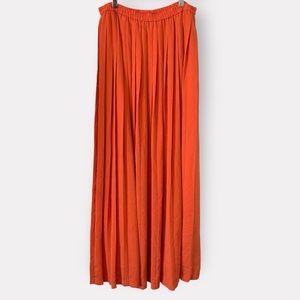 Banana Republic Orange Maxi Skirt